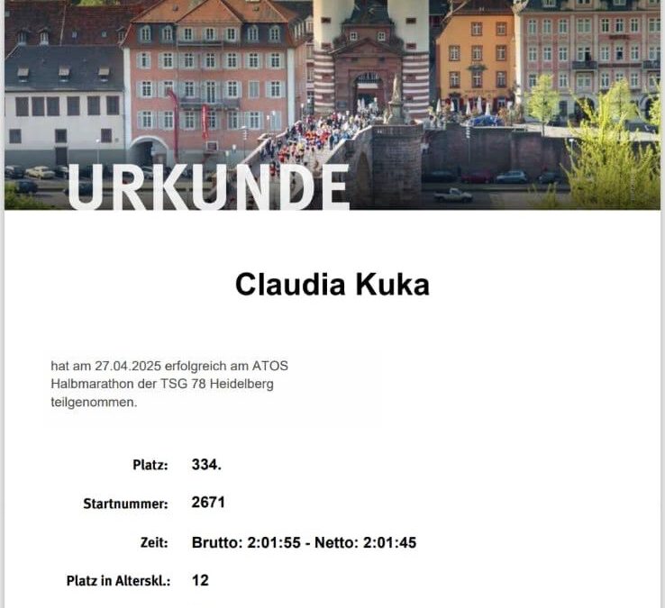 Heidelberg Halbmarathon